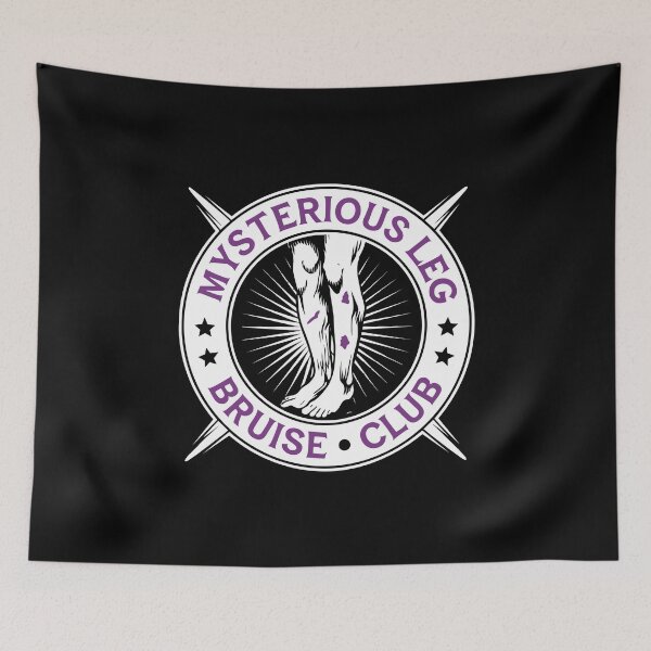 Item preview, Funny Mysterious Bruise Club Gift – Quirky Relatable Design designed and sold by w1ckerman.
