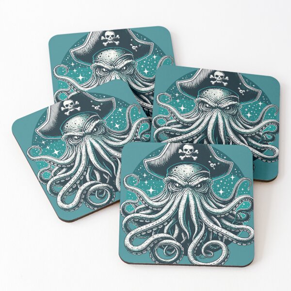 Item preview, Octopus Kraken Pirate designed and sold by RayCrimson.