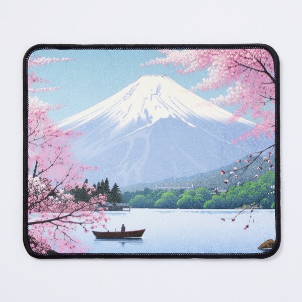 Item preview, Japanese design - MountFuji and sakura blossom designed and sold by kemyarts.