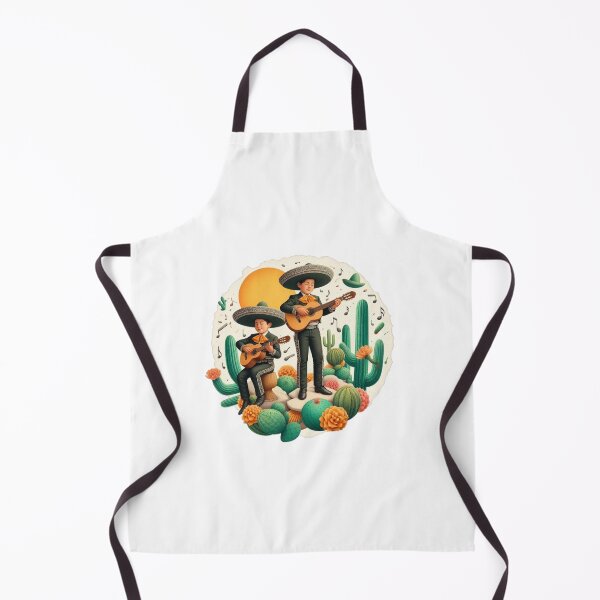 Item preview, mariachi guitar playing 2 kids designed and sold by Kumar-Artist.