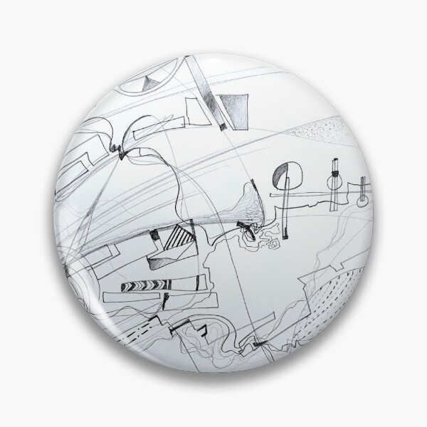 Item preview, abstract in pencil. architecture on paper designed and sold by Tereza Pilar  Art.