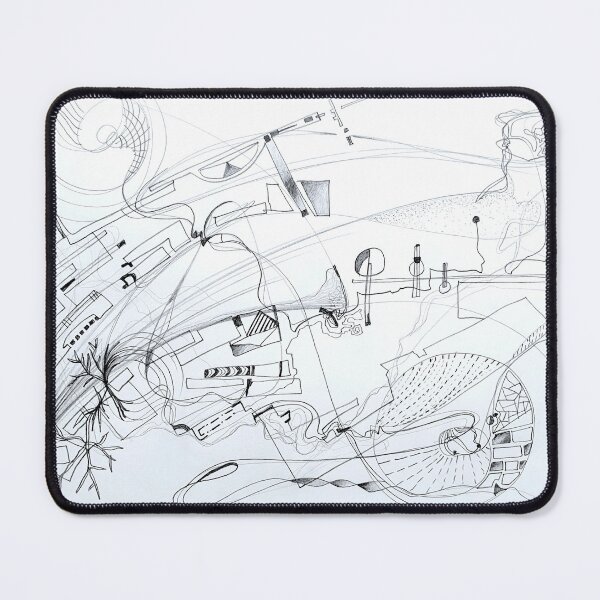 Item preview, abstract in pencil. architecture on paper designed and sold by Tereza Pilar  Art.