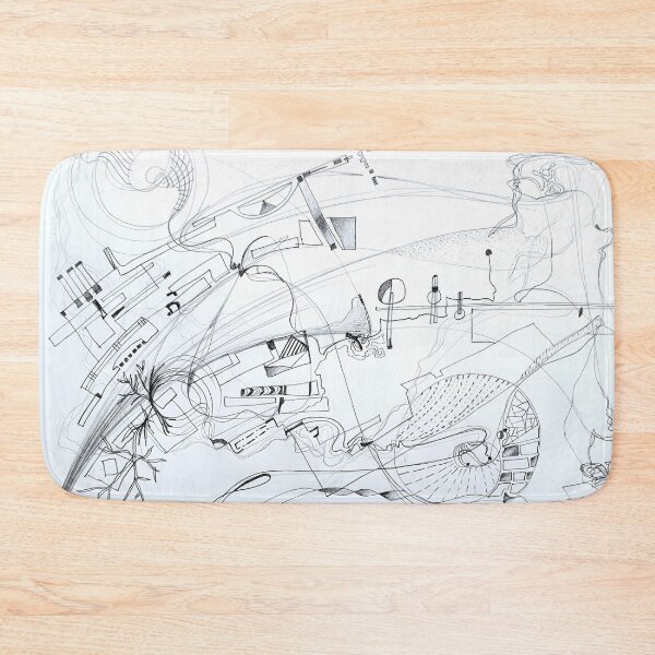 Item preview, abstract in pencil. architecture on paper designed and sold by Tereza Pilar  Art.