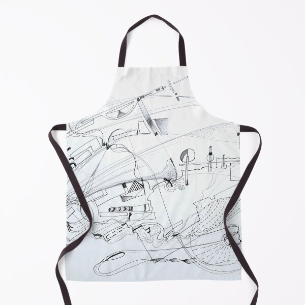 Item preview, abstract in pencil. architecture on paper designed and sold by Tereza Pilar Art.