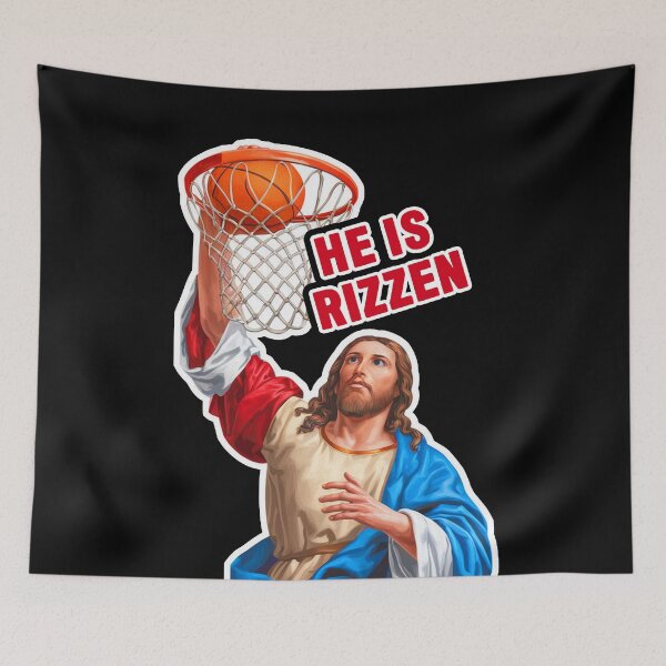 Item preview, Jesus Has Rizzen designed and sold by plushism.