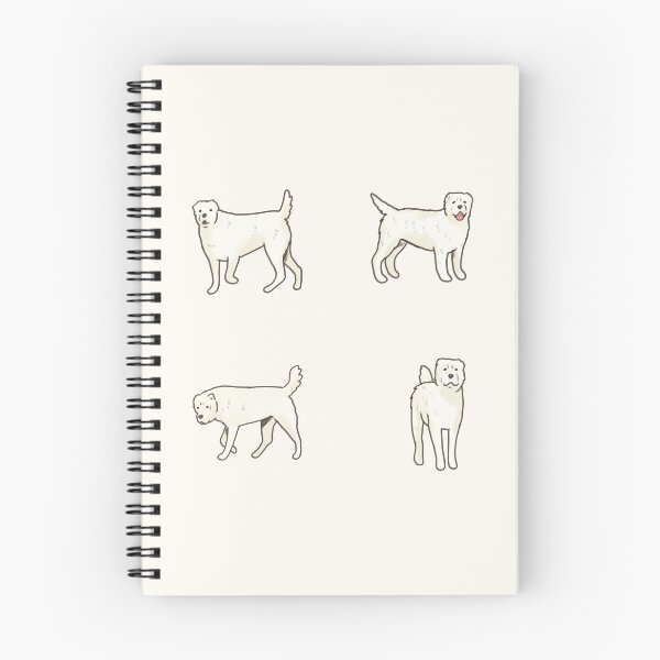 Item preview, White Central Asian Shepherd dog pack  designed and sold by Artofmayara.