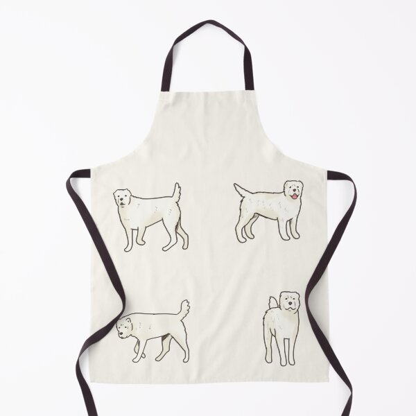 Item preview, White Central Asian Shepherd dog pack designed and sold by Artofmayara.