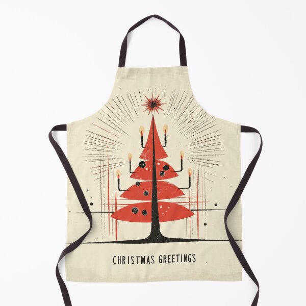 Item preview, 30's Christmas Tree Santa Clause Greetings Card designed and sold by The Art of Kkatarynka.