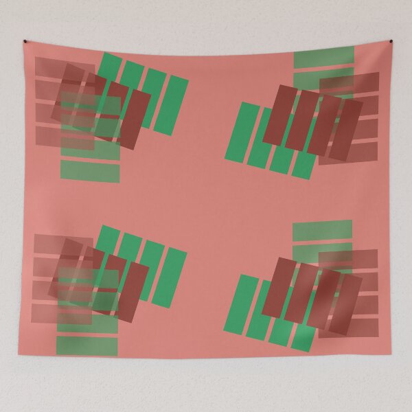 Item preview, Playing with Rectangles 3, Pattern, Unique designed and sold by villacreativa.