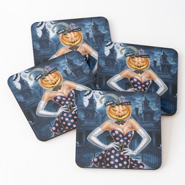 Item preview, Funny halloween Chick Pumpkin with a dress,halloween Chick ,Halloween Background ,Halloween Season designed and sold by Expressions-Sel.