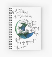Wave Spiral Notebook