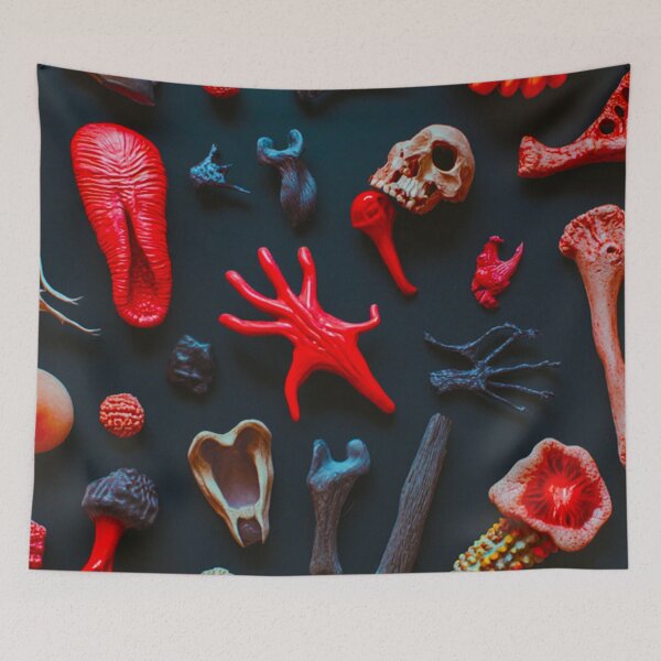 Item preview, Creepy Shell Pattern designed and sold by Sector 99.