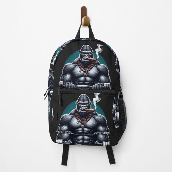 Item preview, Silver Back Gym Gorrila Workin Out designed and sold by neildoch.