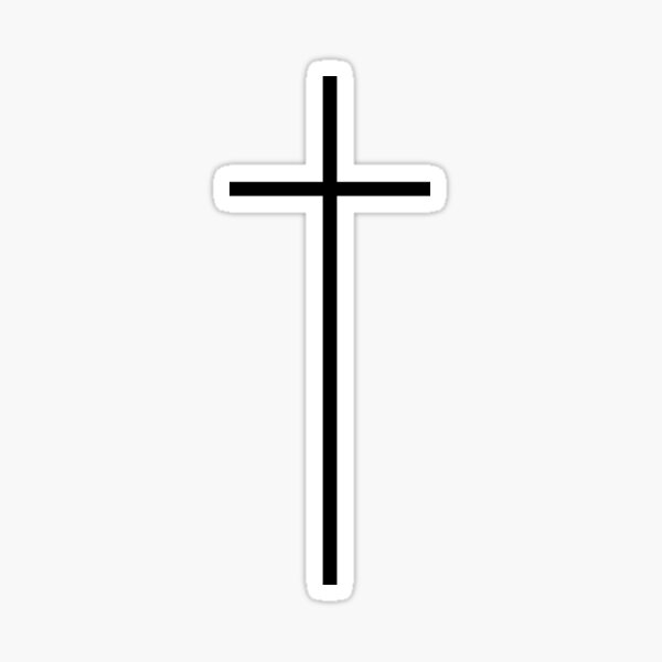 Christian Cross Sticker
