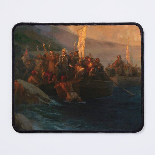 Item preview, The Disembarkation of Christopher Columbus designed and sold by Craphe.