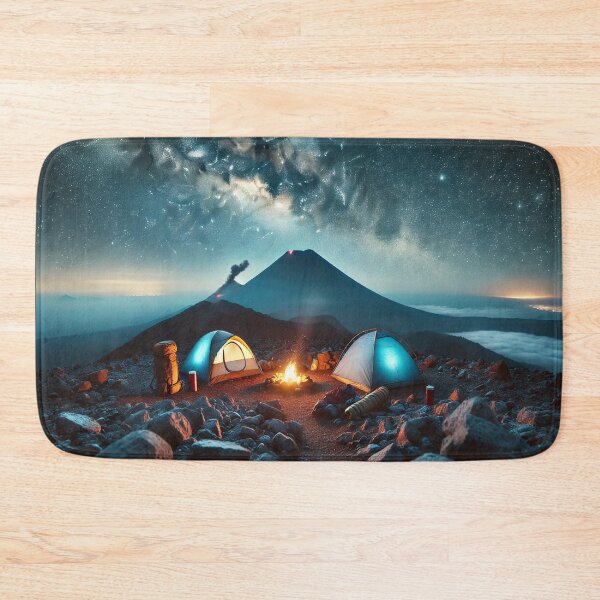 Item preview, Acatenango Volcano- Camping Under Stars designed and sold by Globalcitytees.