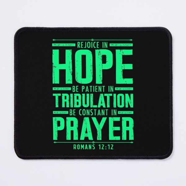 Item preview, Romans 12:12 Rejoice In Hope designed and sold by plushism.