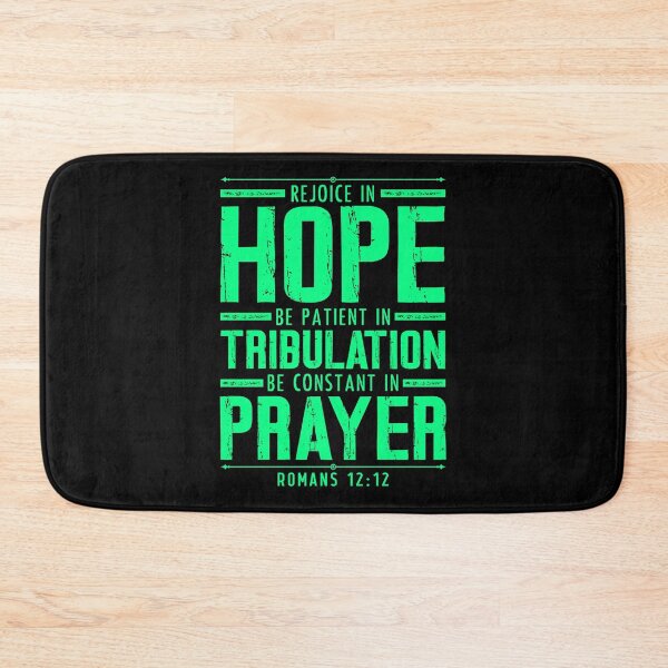 Item preview, Romans 12:12 Rejoice In Hope designed and sold by plushism.