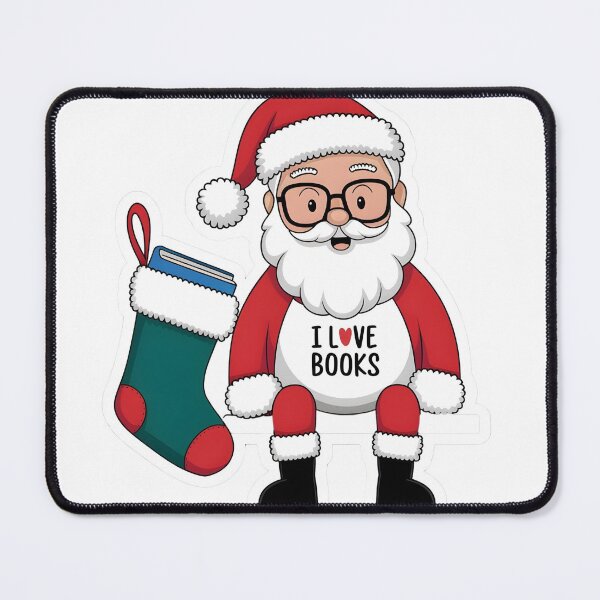 Item preview, Bookish Christmas | Bookish Winter | I Love Books designed and sold by Zibis09.