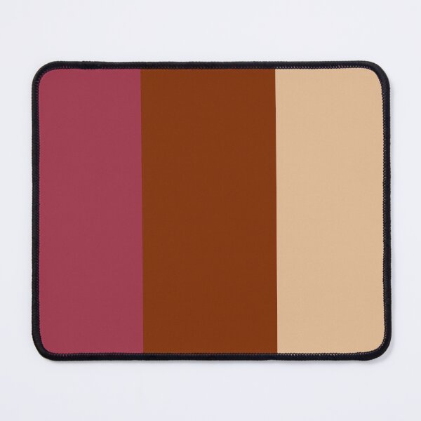 Item preview, Vertical Wide Stripes In Three Shades Brown Pink Ecru designed and sold by taiche.
