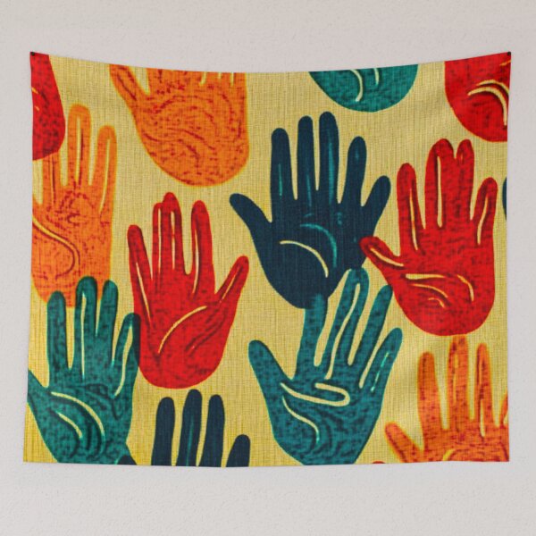 Item preview, Hands Pattern designed and sold by Sector 99.