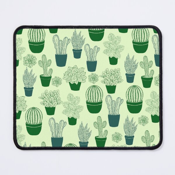 Item preview, crazy plant lady cactus desert succulent cacti plant lover pattern designed and sold by DesignYourWaystore.