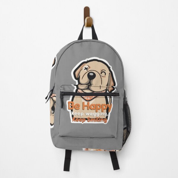 Item preview, Happy little pup . Be happy , keep wagging , keep smilling designed and sold by tennstudio.