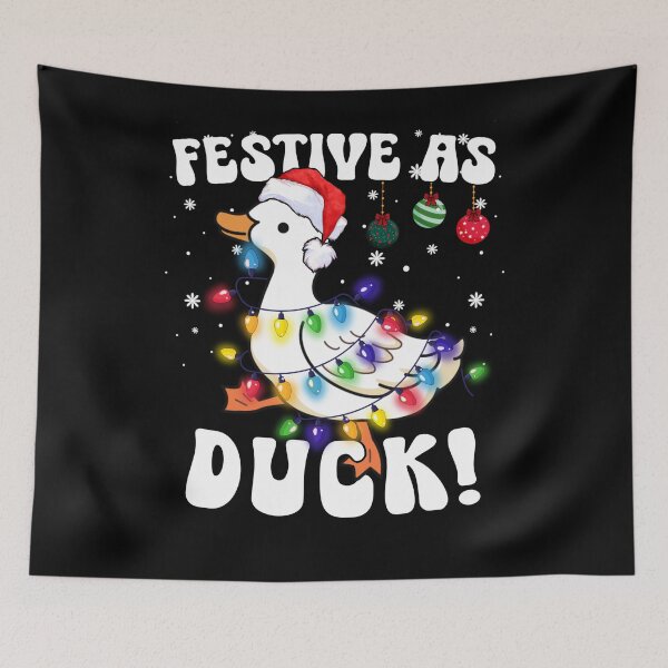 Item preview, Festive as Duck - Extra Festive Duck Christmas Duck Gift Men Woman Kids  designed and sold by Taylor  ART.