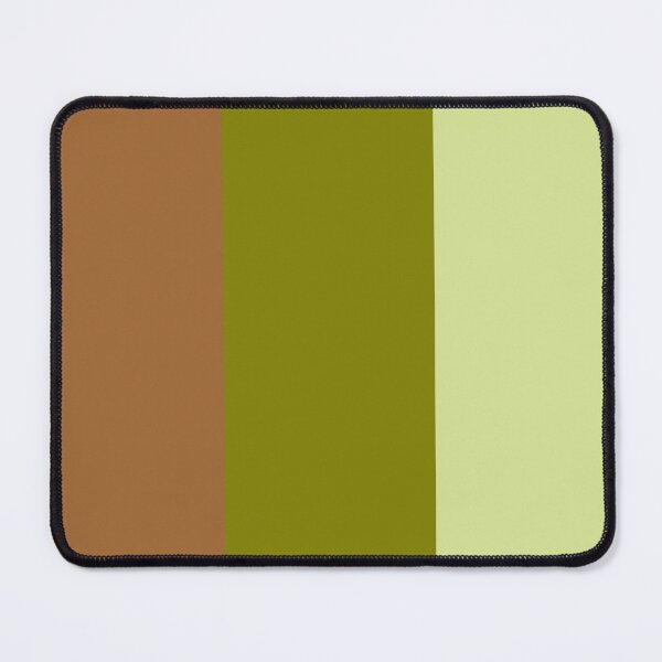 Item preview, Vertical Wide Stripes In Three Shades Brown Pistachio Green designed and sold by taiche.