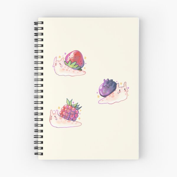 Item preview, Cute berry snails pack designed and sold by Mayarartsy.