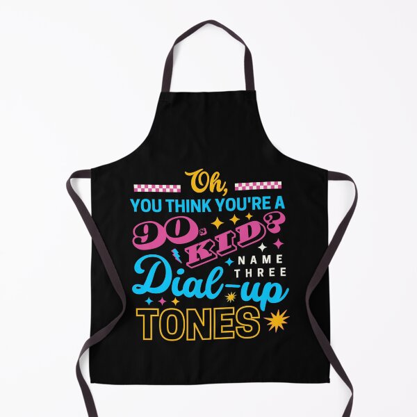 Item preview, Oh, You Think You're a 90s Kid? Name Three Dial-Up Tones – Retro Humor for True 90s Kids designed and sold by DesignDazzles.