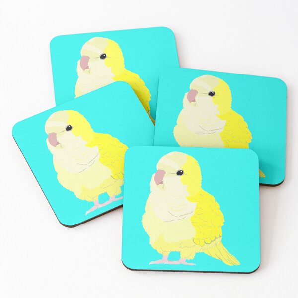 Item preview, Cute Quaker Parrot Yellow Version designed and sold by TiffinByLK.