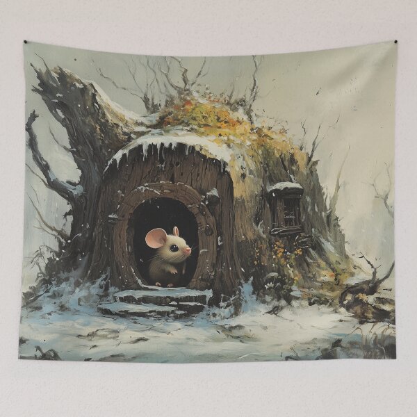 Item preview, Cozy Winter Hollow designed and sold by PrimeGens.