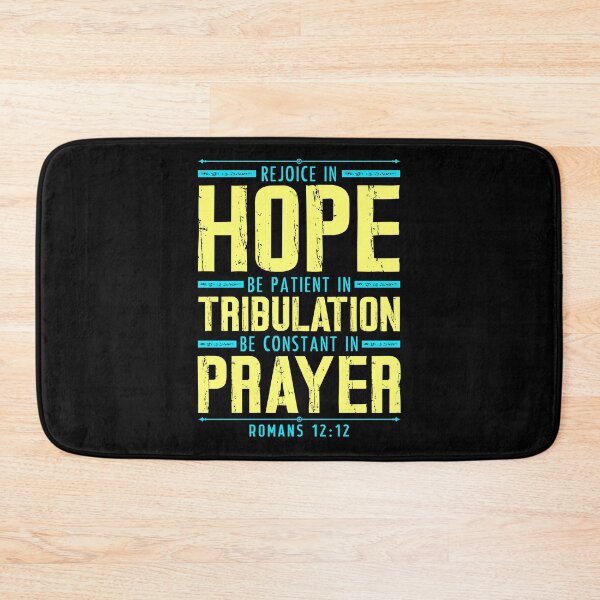 Item preview, Romans 12:12 Rejoice In Hope designed and sold by plushism.