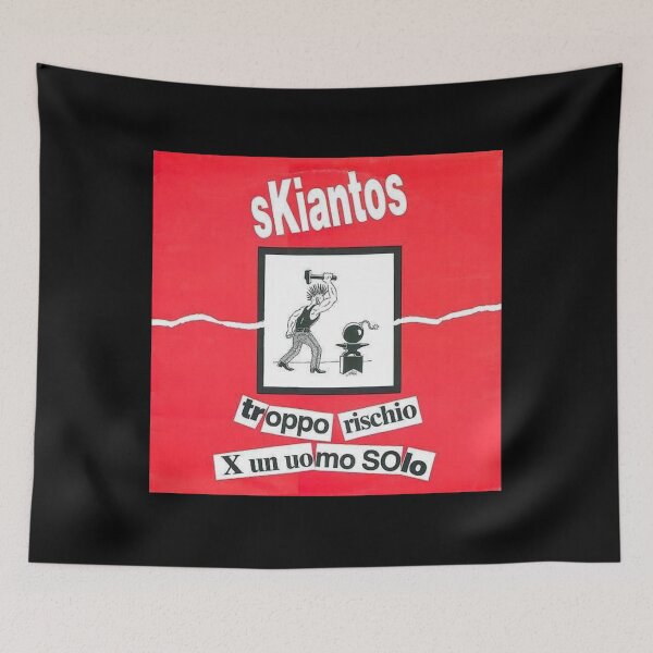 Item preview, Skiantos - Troppo rischio per un uomo solo album 1989 designed and sold by PrintisClest2.
