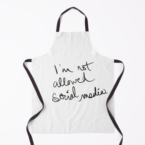 Item preview, I’m not allowed social media designed and sold by abeink.