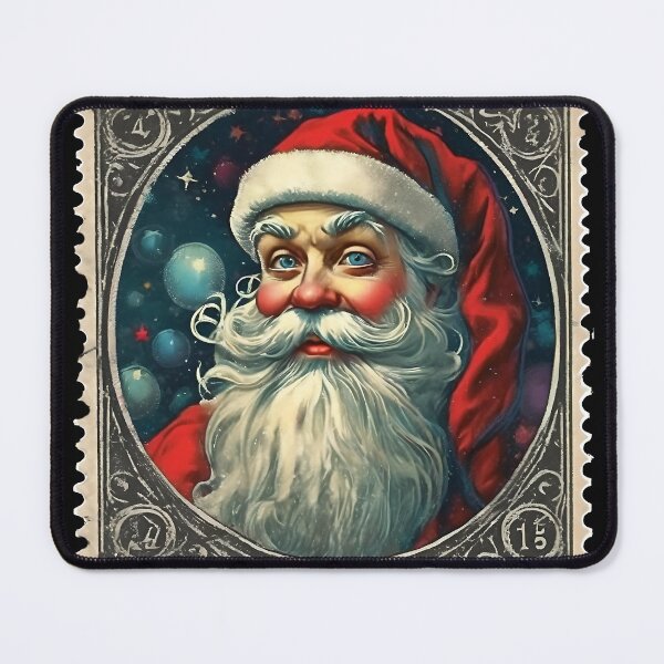 Item preview, Santa A Vintage Christmas Stamp Collection designed and sold by Vintagestamps.