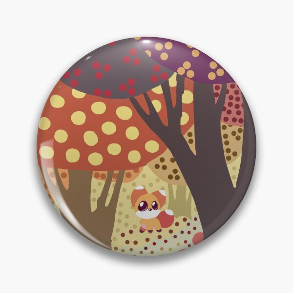 Item preview, Autumn forest with a cute Fox designed and sold by Maartje de Volder.
