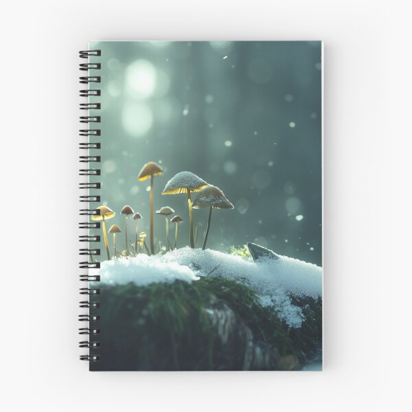 Item preview, Luminous Winter Mushrooms designed and sold by PrimeGens.
