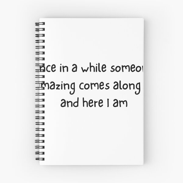 Item preview, once in a while someone amazing comes along .. and here I am funny gift  designed and sold by FringuesFun.