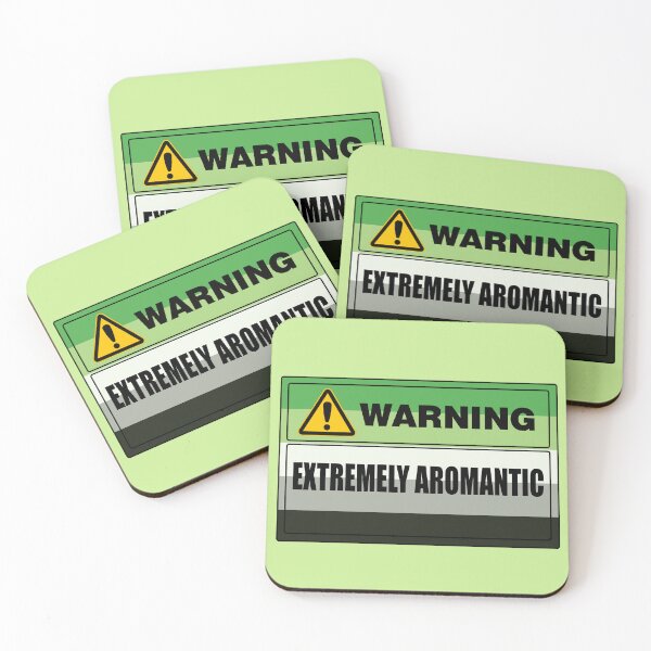 Item preview, Warning Extremely Aromantic designed and sold by WaveOfReedLake.