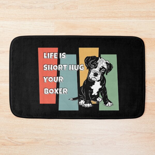 Item preview, Puppy Boxer dog.Life is short,hug your boxer.Retro boxer dog. designed and sold by JAGA-ALIME.