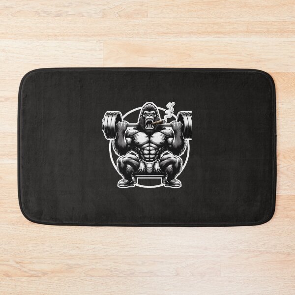 Item preview, Silver Back Gorrila Gym Squat designed and sold by neildoch.