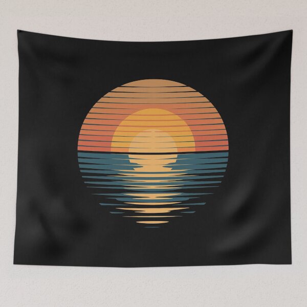 Item preview, Retro Sunset Design designed and sold by hassanimarket7.
