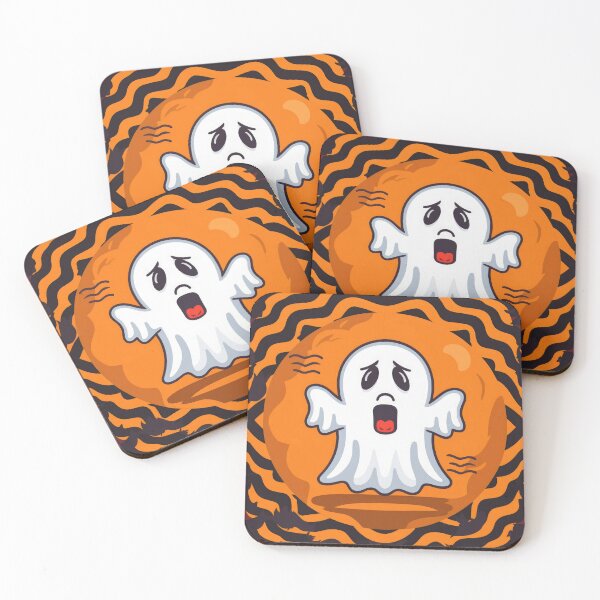 Item preview,  Funny halloween Scared Ghost,halloween Ghost,Halloween Background ,Halloween Season, halloween pumpkin designed and sold by Expressions-Sel.