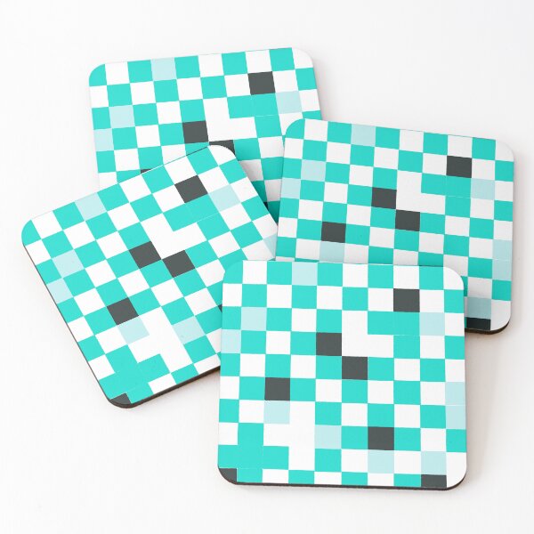 Item preview, Black and turquoise pattern. designed and sold by SpottedPilot.
