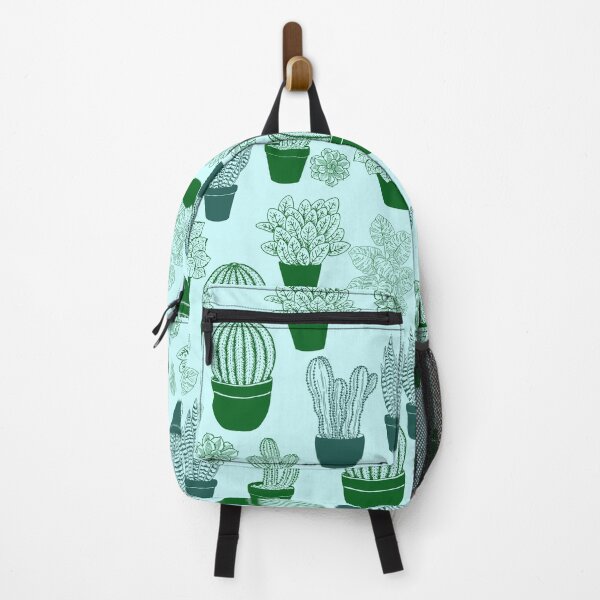 Item preview, crazy plant lady cactus desert succulent cacti plant lover pattern designed and sold by DesignYourWaystore.