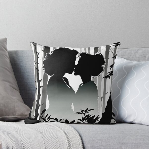 Item preview, Silhouette Kissing Women designed and sold by Bunmigraphics .