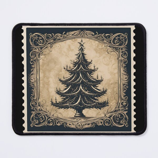 Item preview, Season's Greetings: Classic Christmas Stamp designed and sold by Vintagestamps.