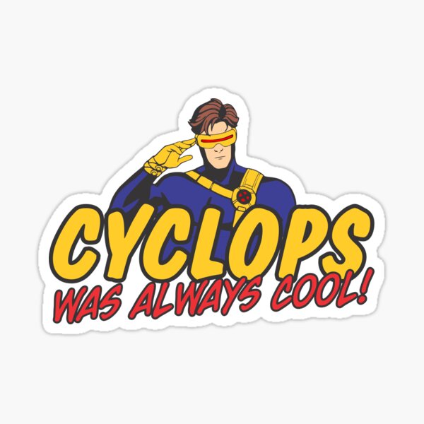 Item preview, Cyclops Was Always Cool! designed and sold by XmenReviewShow.